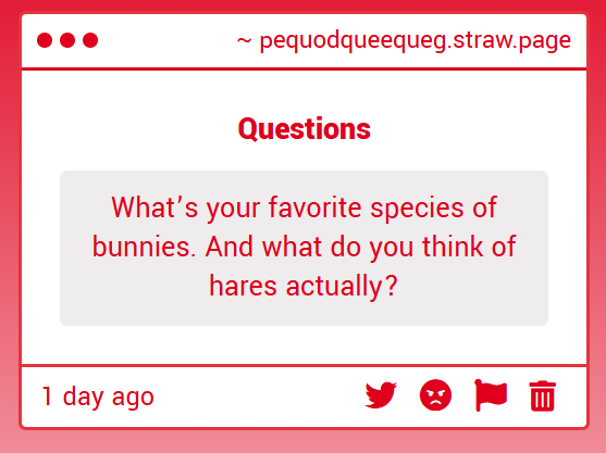 PequodQueeQueg's tweet photo. I.. Dont know much about bunnies myself if I am honest. I think they are cute. Hares are longer bunnies right? I am sure they can be cute too. https://t.co/7TtRJkUETz