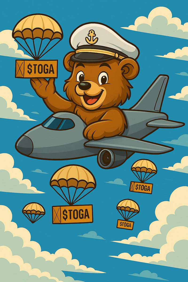 its $TOGA airdrop day. If your wallet’s empty, you should go pack it fast!