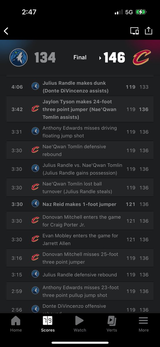 dfs_quest's tweet photo. This is Randle’s points not Naz. @nbastats @NBAAuditStats @NBAStatAuditor https://t.co/RlmjxxQzhe
