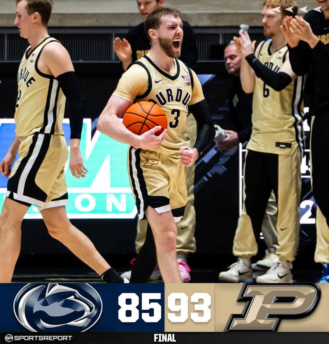 BOILERS WIN!!! Purdue beats Penn State to improve to 15-1 and 5-0 in the Big Ten!!