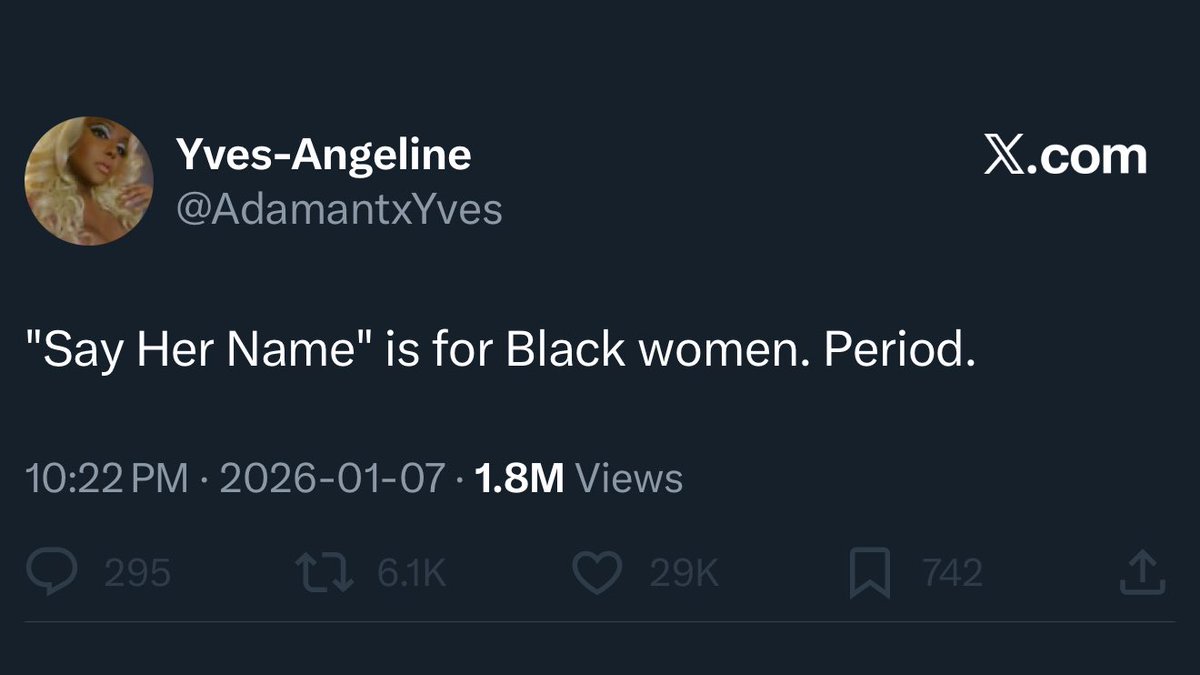 Slatzism's tweet image. the right mashed Renee Good’s still-warm corpse into a fine paste and now the vestigial remnants of 2020 Woke have arrived with straws to slurp from the puddle