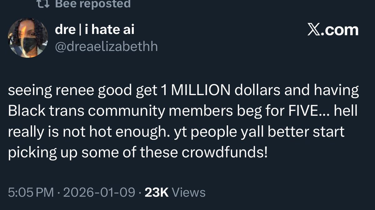 Slatzism's tweet image. the right mashed Renee Good’s still-warm corpse into a fine paste and now the vestigial remnants of 2020 Woke have arrived with straws to slurp from the puddle