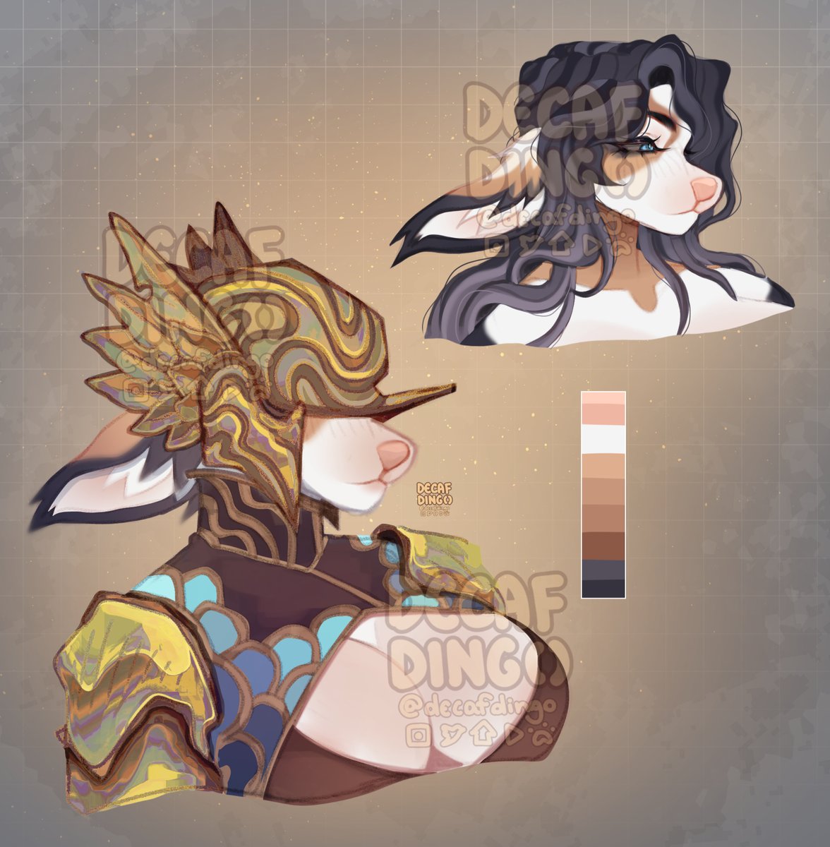 decafdingo's tweet image. She's up on Toyhouse! ;w;; n