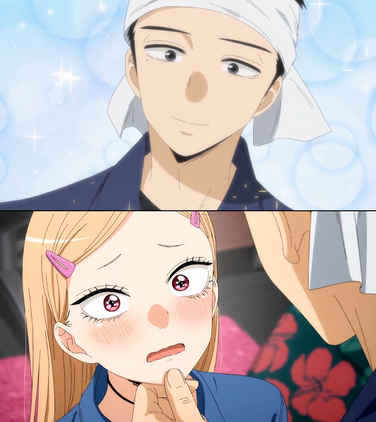 Only Wakana can make Marin act like this 💕