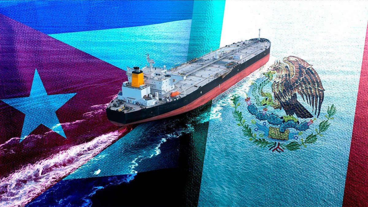 México se arriesga a la ira de Trump con envíos de petróleo a Cuba, por <a href="/jude_webber/">Jude Webber</a>

Envíos mexicanos a Cuba crecieron 56% y ya representan 44% del crudo que importa la isla, con la caída del suministro venezolano.
Gracias a <a href="/FinancialTimes/">Financial Times</a>

Léalo acá: mexicolibertario.org/mexico-se-arri…