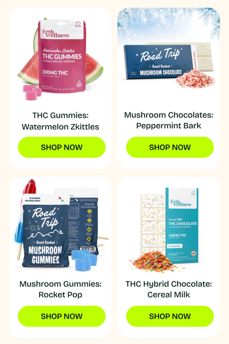 fig3sub's tweet photo. New year
Same Erth favorites

THC gummies
Mushroom chocolates
Hybrid bars
Rocket pop mushroom gummies

Flavor loaded
Feel good focused

🔗 https://t.co/4NiX02kmqi
Code: DOMIF25T6

#Wellness #FunctionalFoods https://t.co/40HafR0dRc