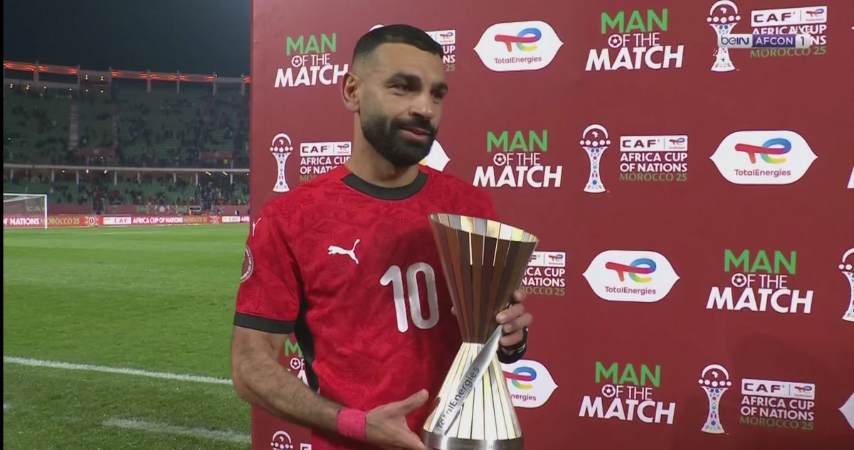 رجل المباراة .. محمد صلاح! ♥️👑