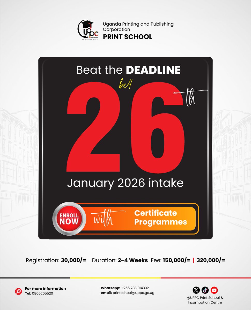 UPPC Print School & Incubation Centre tweet media