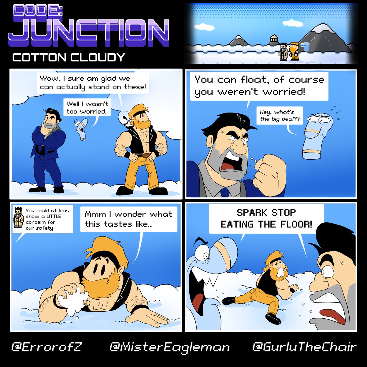 codejunction86's tweet image. Code: Junction #72
Cotton Cloudy