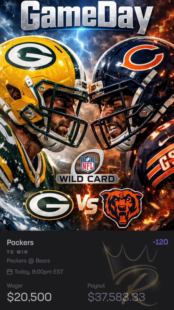 Razor_Lines's tweet photo. 🪜Step 5: Packers -120 $20,500

💰$100k💰Ladder Challenge

🪜Step 1: $1000➡️$2750 Cowboys -2 +175✅
🪜Step 2: $2750➡️$5369 Packers +3 -105✅
🪜Step 3: $5369➡️$10,738 Lions -3.5 +100✅
🪜Step 4: $10,738➡️$20,500 Texans +1.5 -110✅
🪜Step 5: $20,500➡️$37,583❓

#gamblingtwitter #nfl