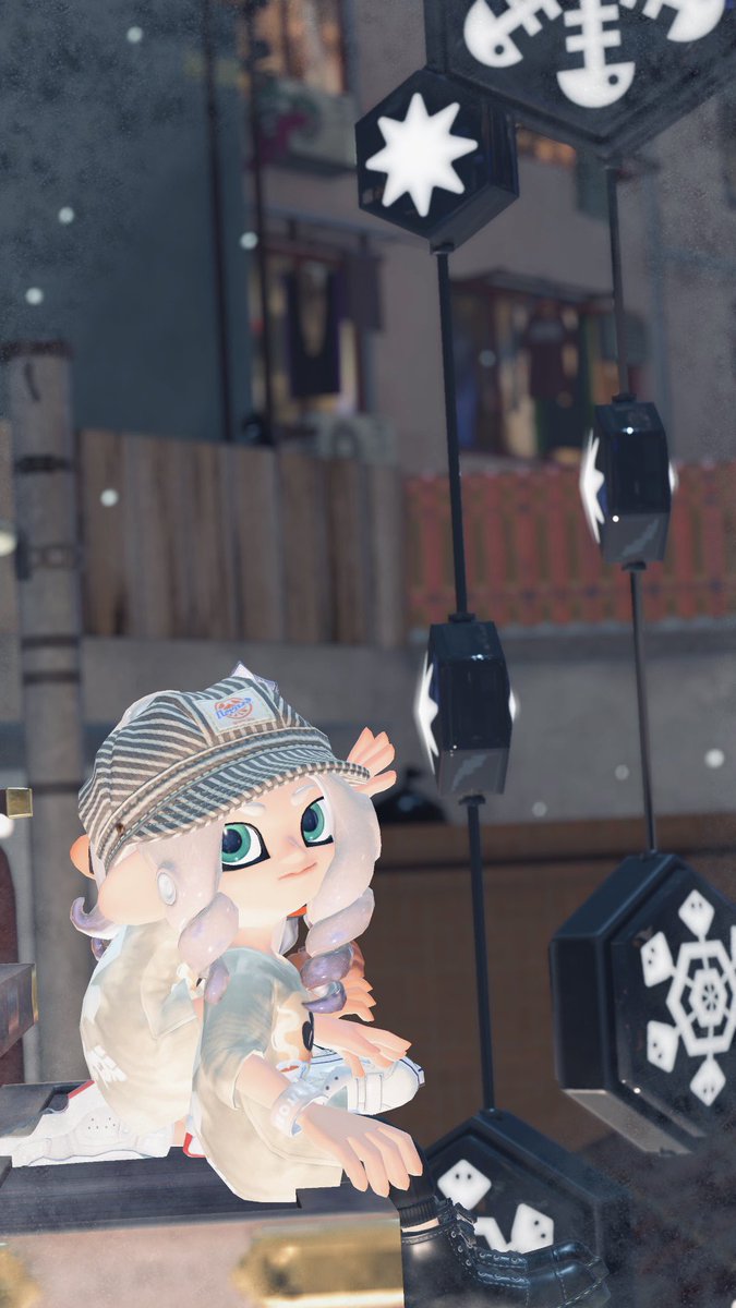 冬ver️ ִ𓂃 𓈒𓏸❄
 #スプラ写真部