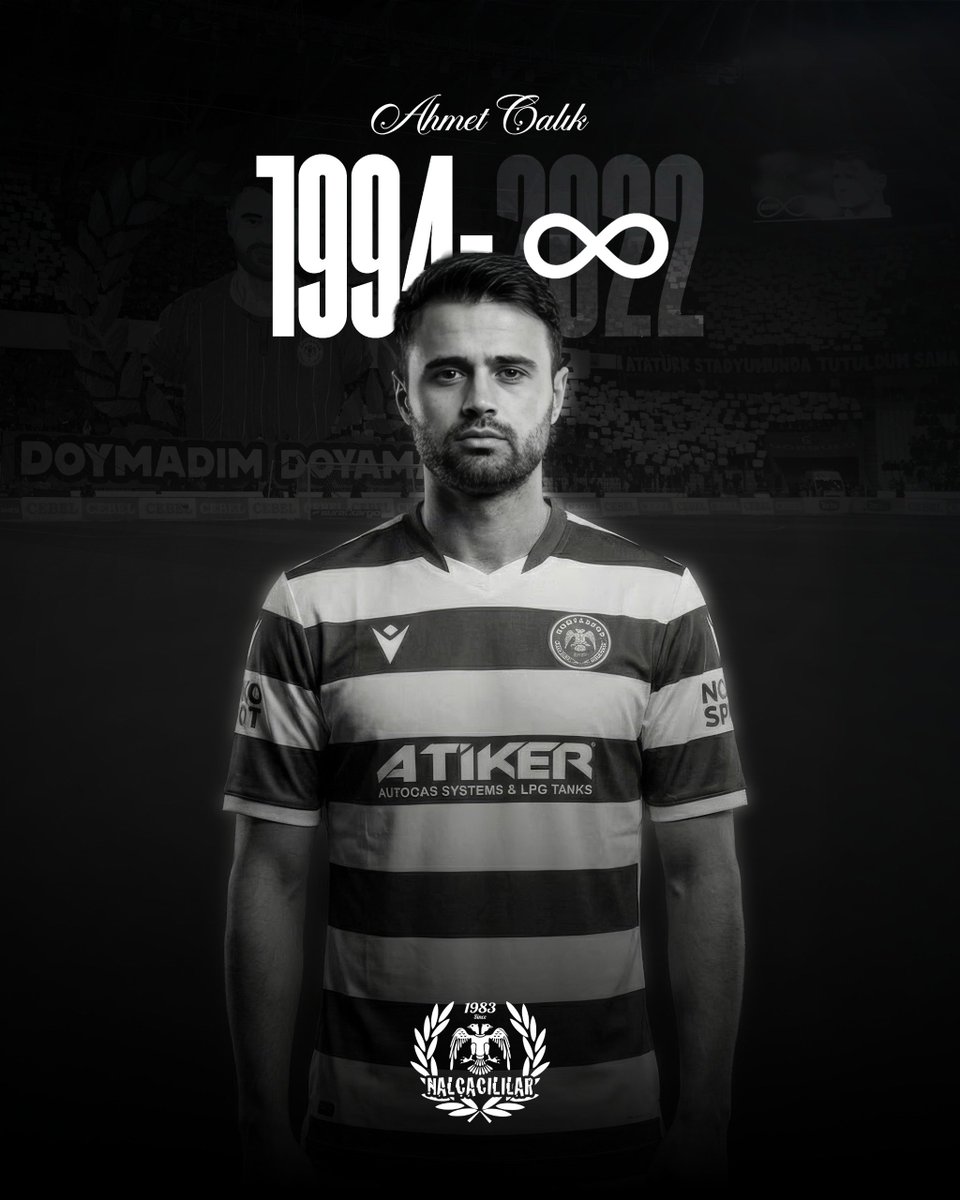 Ne kupa ne şampiyonluk; sanadır özlem…

Senin yerin dolmayacak, bu şehir unutmayacak!

#AhmetÇalık