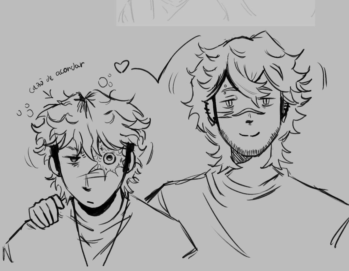 Ed3n_VGS's tweet image. Os dois tão com carinha de cansado porque não dormiram a noite toda, e o Kai tá com cara de cu pq ele tá tentando ficar acordado.

((EU NÃO SEI SE EU FIZ O CABELO CERTO, FIQUEI MORRENDO DE MEDO DE DESENHAR ERRADO, PERDÃO @cynawk ))