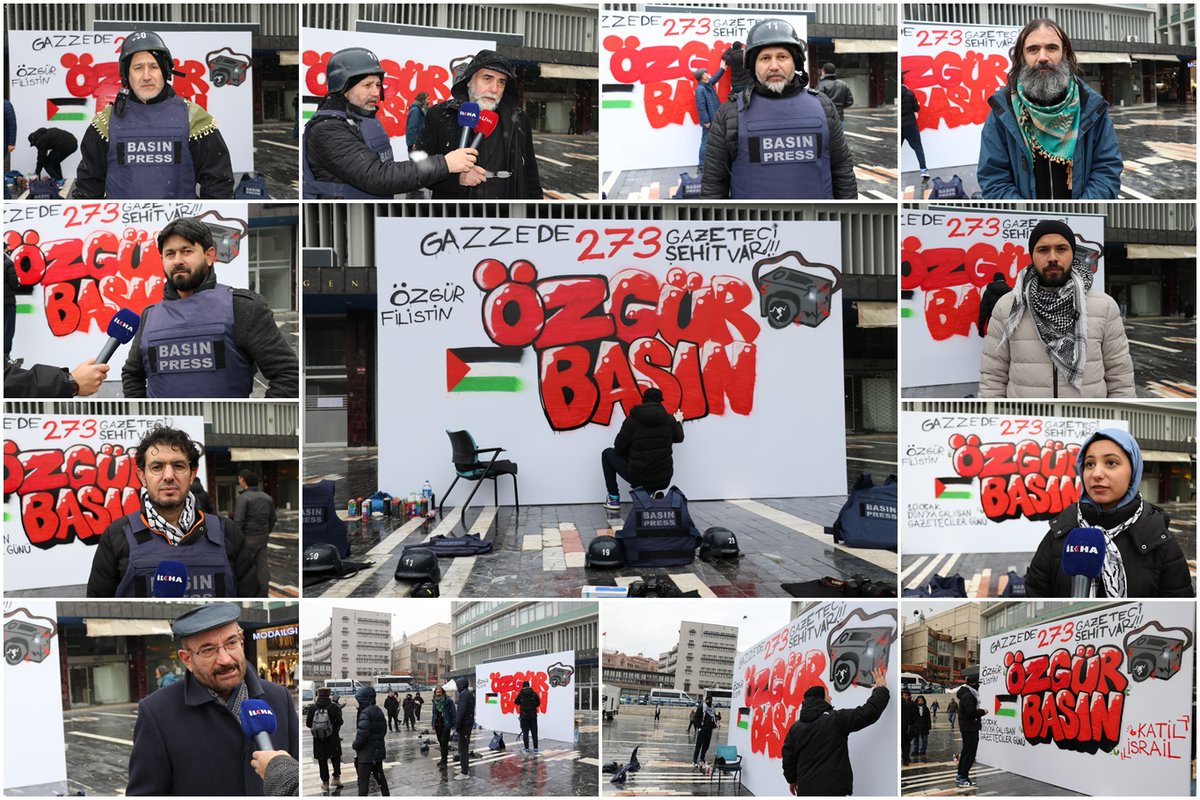 ANFİDAP’tan Gazze’de şehit edilen gazeteciler için anlamlı etkinlik
ilkha.com/roportaj/anfid…