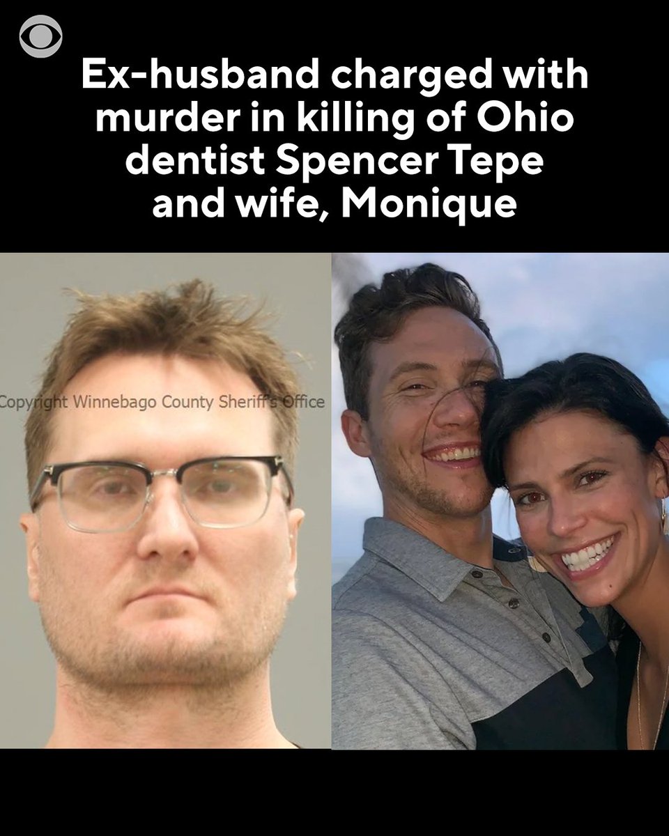 CBSNews's tweet image. 39-year-old Michael McKee was arrested in Rockford, Illinois, without incident. He was charged with two counts of murder in the deaths of Spencer Tepe and Monique Tepe, police said. McKee is the ex-husband of Monique, according to Franklin County court records obtained by CBS…
