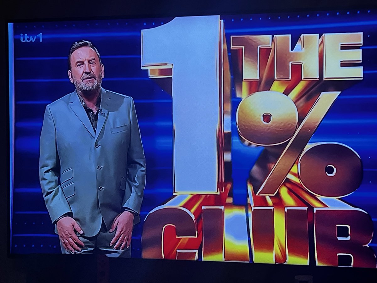 IamRoley's tweet photo. Lee Mack’s hands are channeling “an American Werewolf in London” tonight. #onepercentclub . https://t.co/CFb6s5BbnD