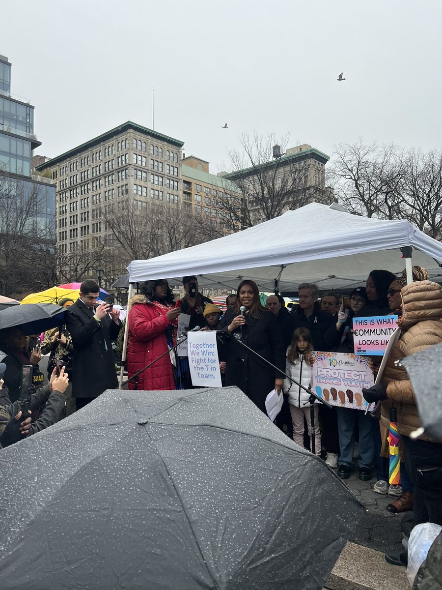 NY AG James tweet media