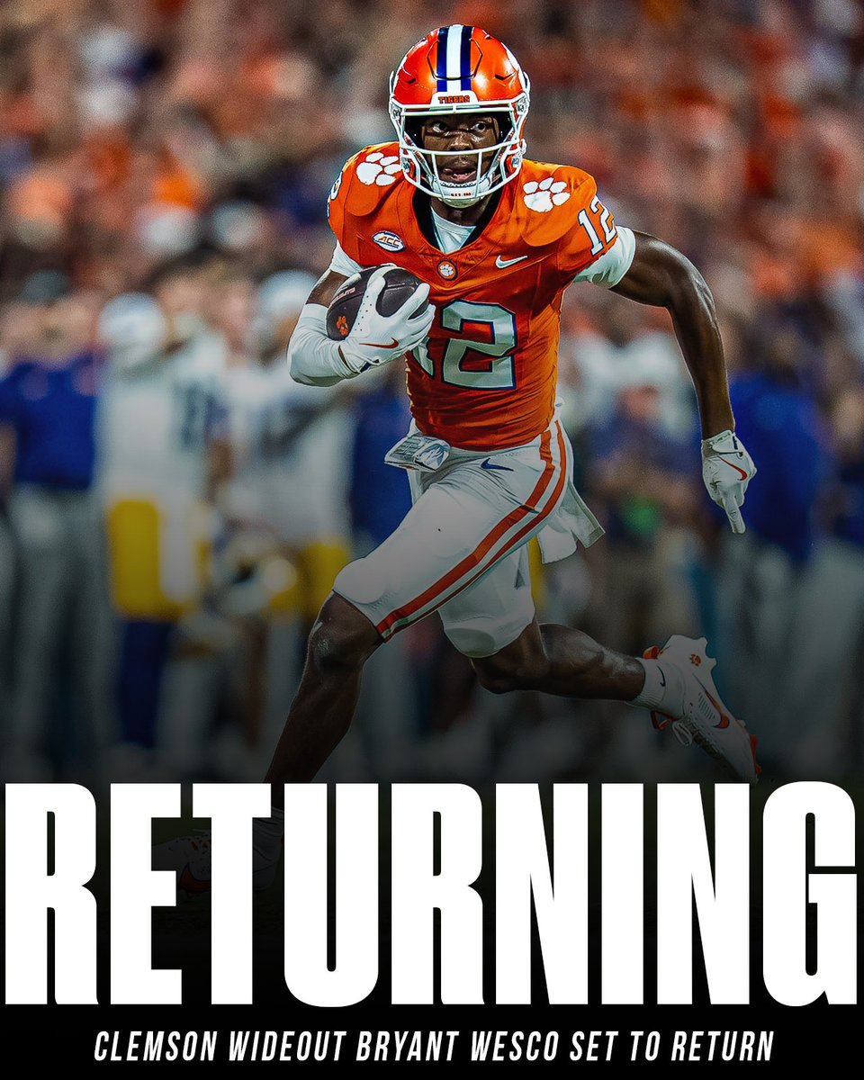 Clemson Sports tweet media