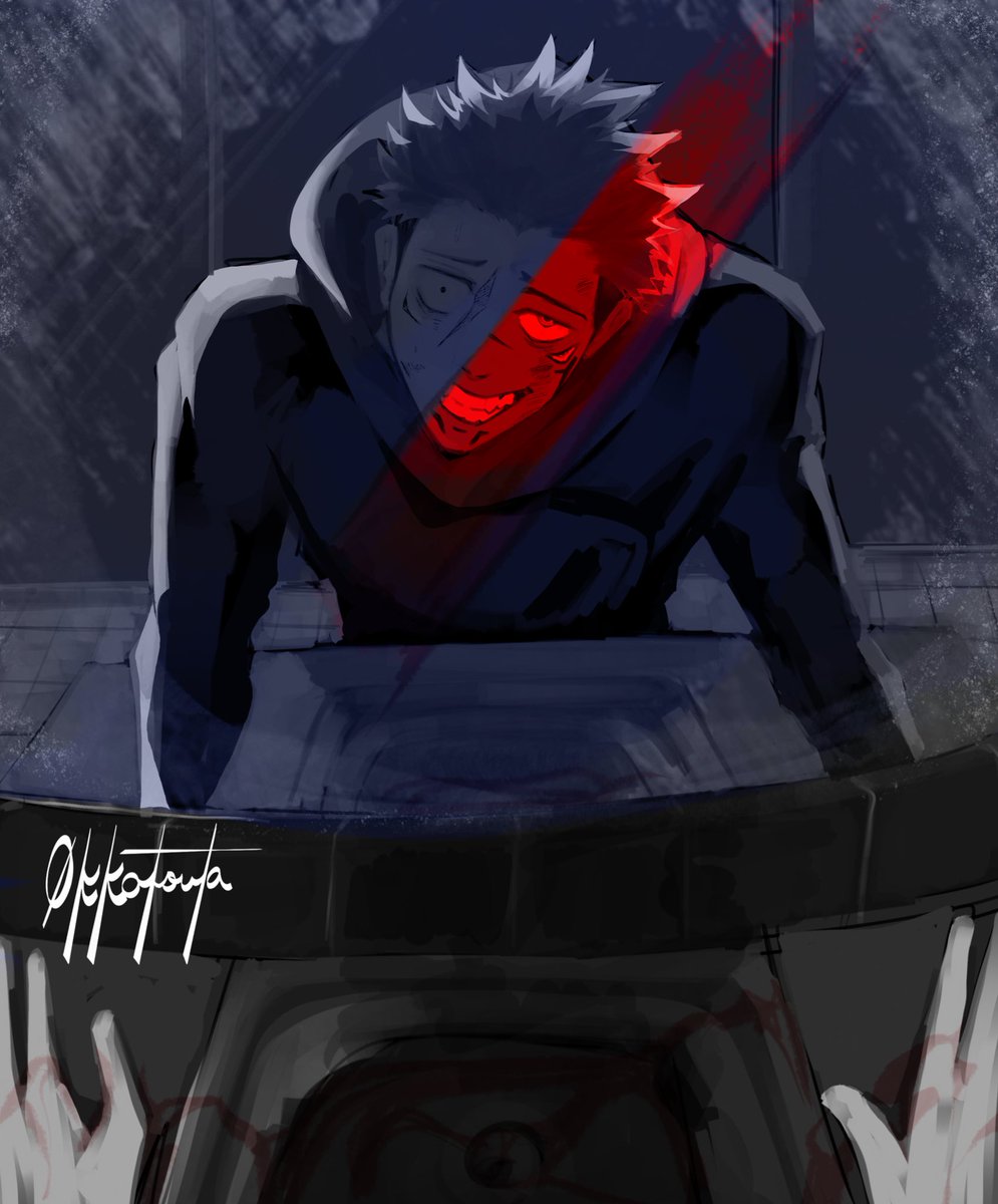 Something quick I did last night, not my usual warm looking art but I’m proud of the face!
#jjk