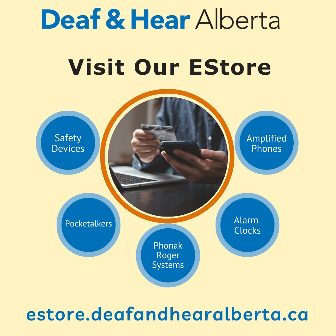 Discover solutions that make hearing and communication easier!
From amplified phones to safety devices and more, our E-Store has everything you need to stay connected and confident. Explore our range of products today at hubs.la/Q03ZY7040.