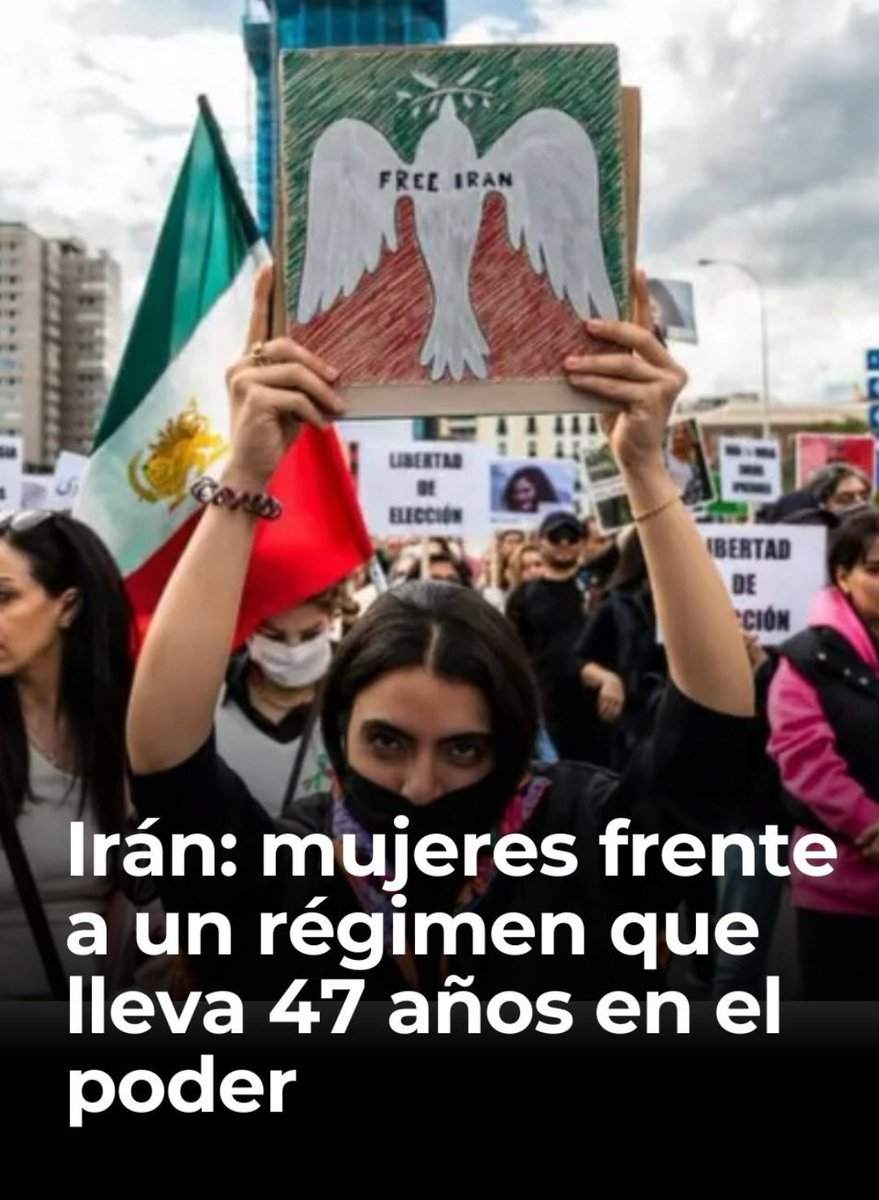 OPetinatti's tweet image. Hola, @Frente_Amplio @PITCNT1 se que es enero, pero armen al menos una marcha a favor del pueblo Persa.
47 años de dominio teocrático sin libertades individuales.
La revolución que se vive hace 2 semanas amerita levantar la bandera del león. #FreeIrán
