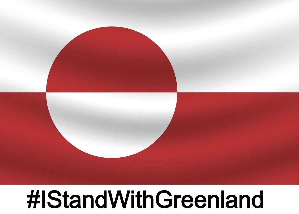 We should all stand with Greenland…
1- it’s the right thing to do… we can’t go back to the era of empires and colonies
2- it’s Greenland today, it could be your country tomorrow 
#IStandWithGreenland