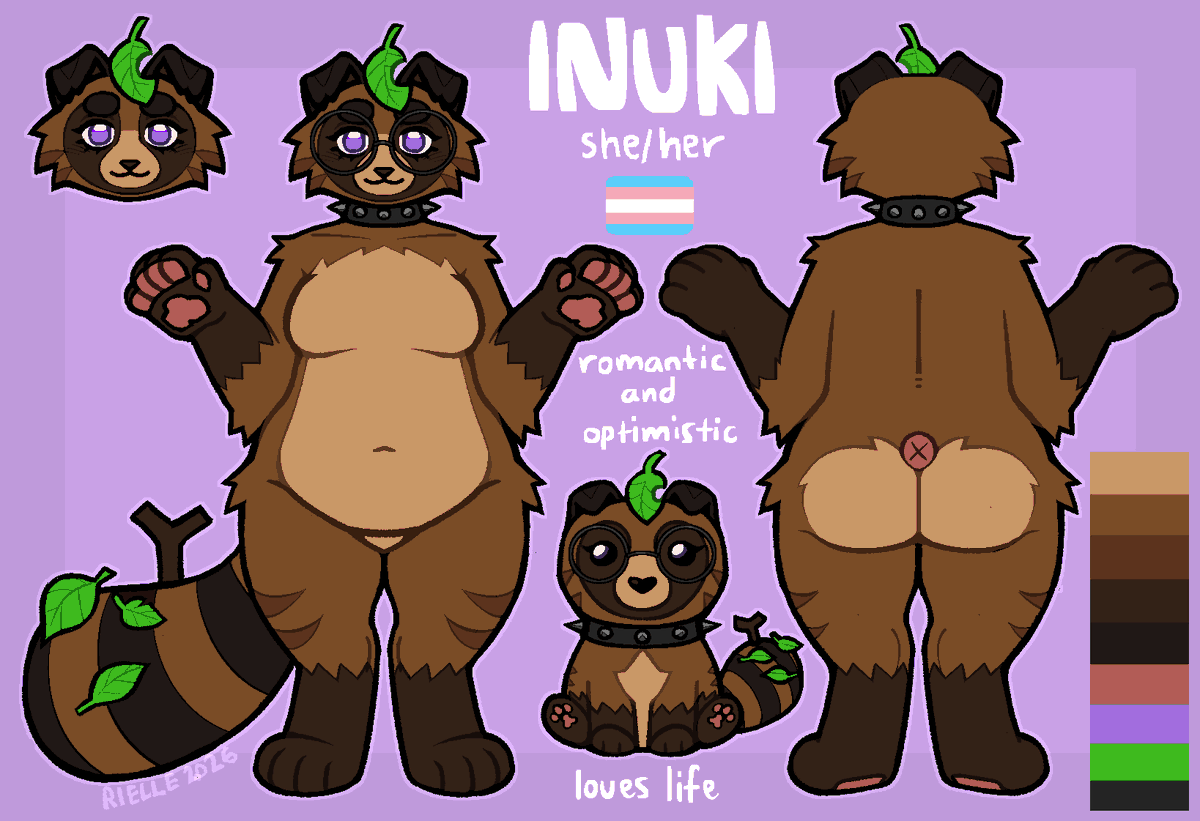 queerestkitty's tweet photo. cute lil tanuki ref for therese!! thank u sm!! https://t.co/y6pCQkPjR2