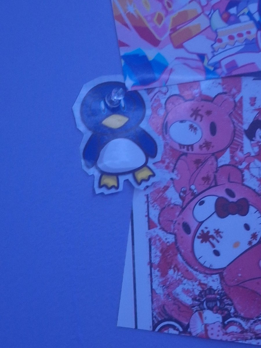 fun fact: I have a lobotomized penguin in my bedroom