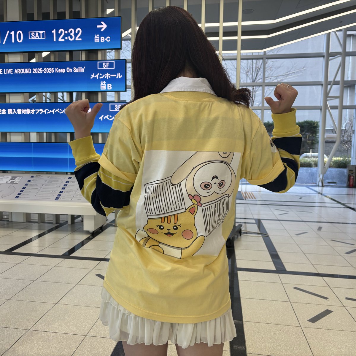 オフイベ大阪 WithU盤りくサイン会💛🐿 初めてのオフイベで緊張すぎた