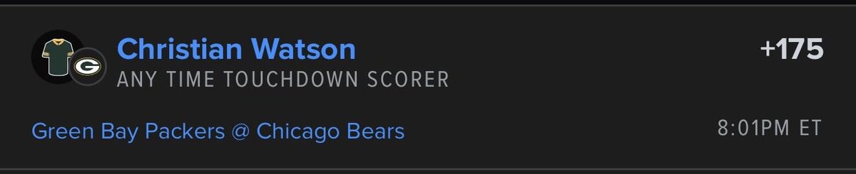 ATD🫡

🧀CHRISTIAN WATSON +175

LIKE + RT IT UPPPP IF RIDING WITH US🤝
$50 TO SOMEONE RIDING AFTER WE CASH💰

LFGGGG