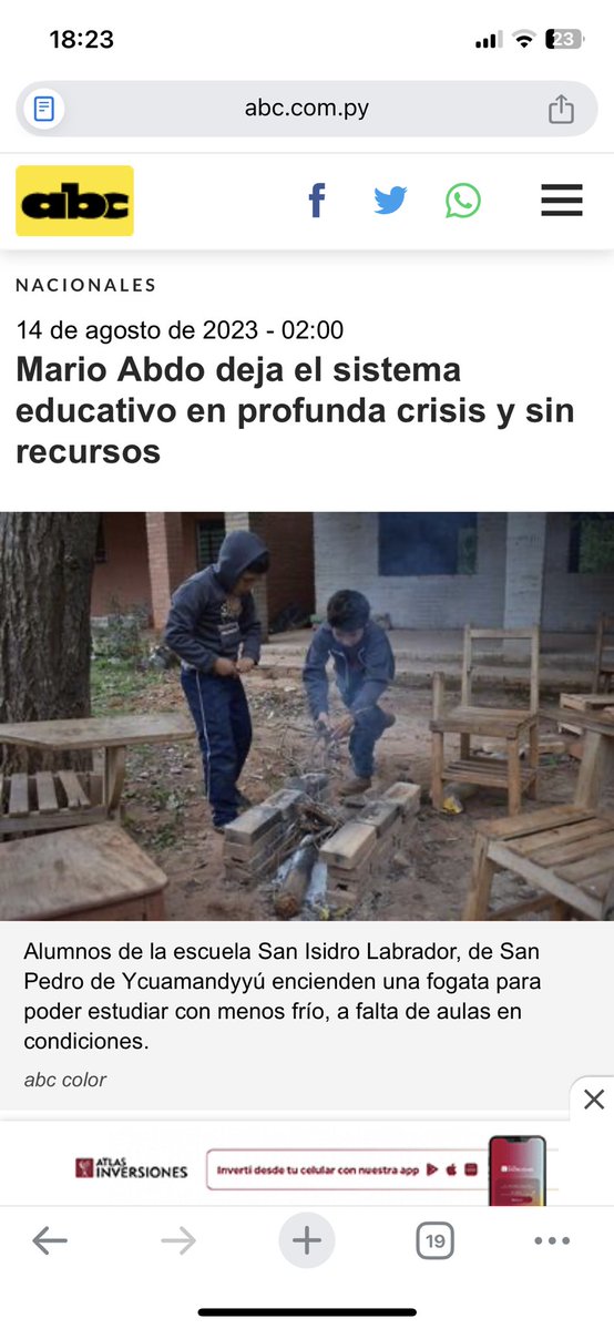 Con qué cara sale a hablar otro colo’o inútil como Wiens si con Marito terminamos así.