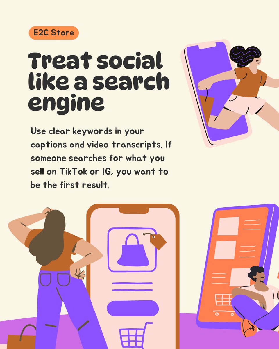 E2cStore's tweet image. Launching your E2C store is just the start. To get sales rolling in 2026, you've gotta meet your customers where they're at.