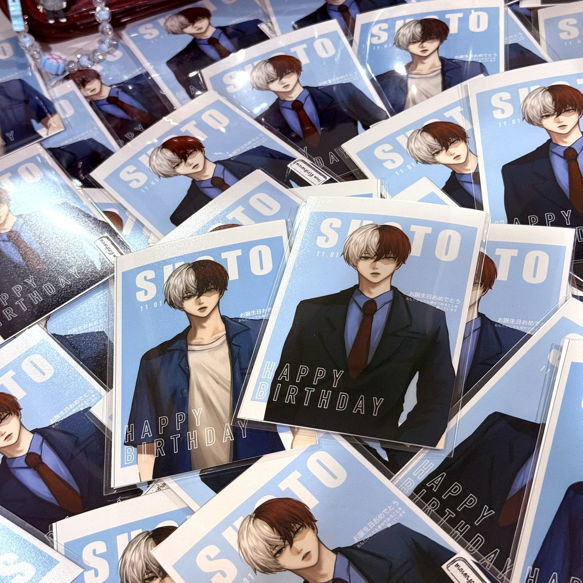 st1101soba's tweet photo. 🩵 *+•+* Give Away *+•+*🩵

Photocard Todoroki Shoto 45 EA

🗓️ 11 Jan 2026 | 2:00 pm
📍 Eattention Please 

#คาเฟ่แมวสองสี #strawberrySHOTOcake https://t.co/MPvvPAHc9v