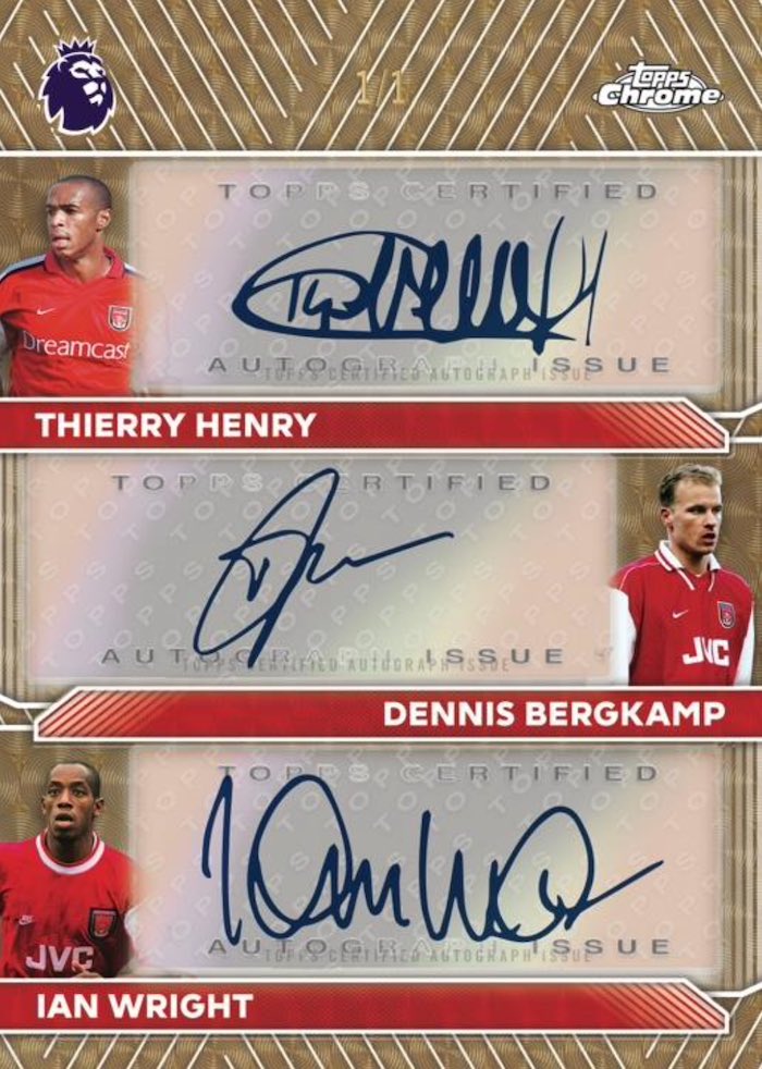 ToucanCardsUK's tweet image. Topps premier league chrome 2026 autos to look out for ⚽️ #toppspremierleague #toppsfootball #toppssoccer