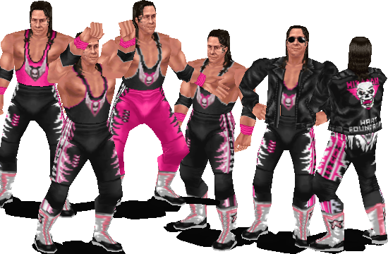 Politician64's tweet photo. The best there is, the best there was, the best there ever will be. The Hitman, Bret Hart. WWF 1997/WCW attire pack. @BretHart https://t.co/cX8RVf5Acc