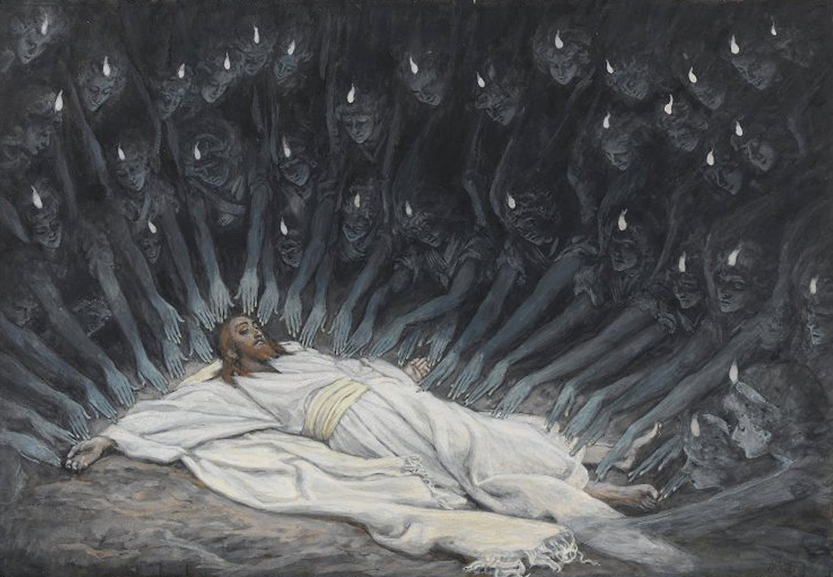 Jesus Ministered to by Angels, c. 1886, by James Tissot
