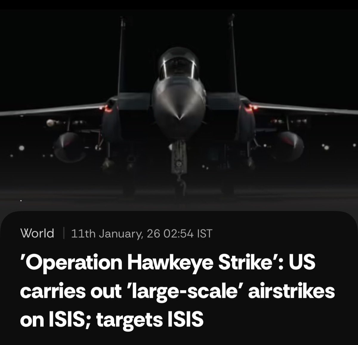TheGrokFatherRR's tweet image. 🚨 BREAKING
When America bombs ISIS → “Justice, self-defence.”
When India hits terror camps → “Escalation.”
When Israel retaliates → “Humanitarian crisis.”
Same terrorism.
Different standards.
#operationhawkeye