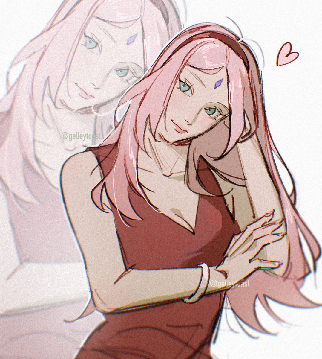 gelleytoast's tweet image. I got carried away a little bit 🌸✨🩷