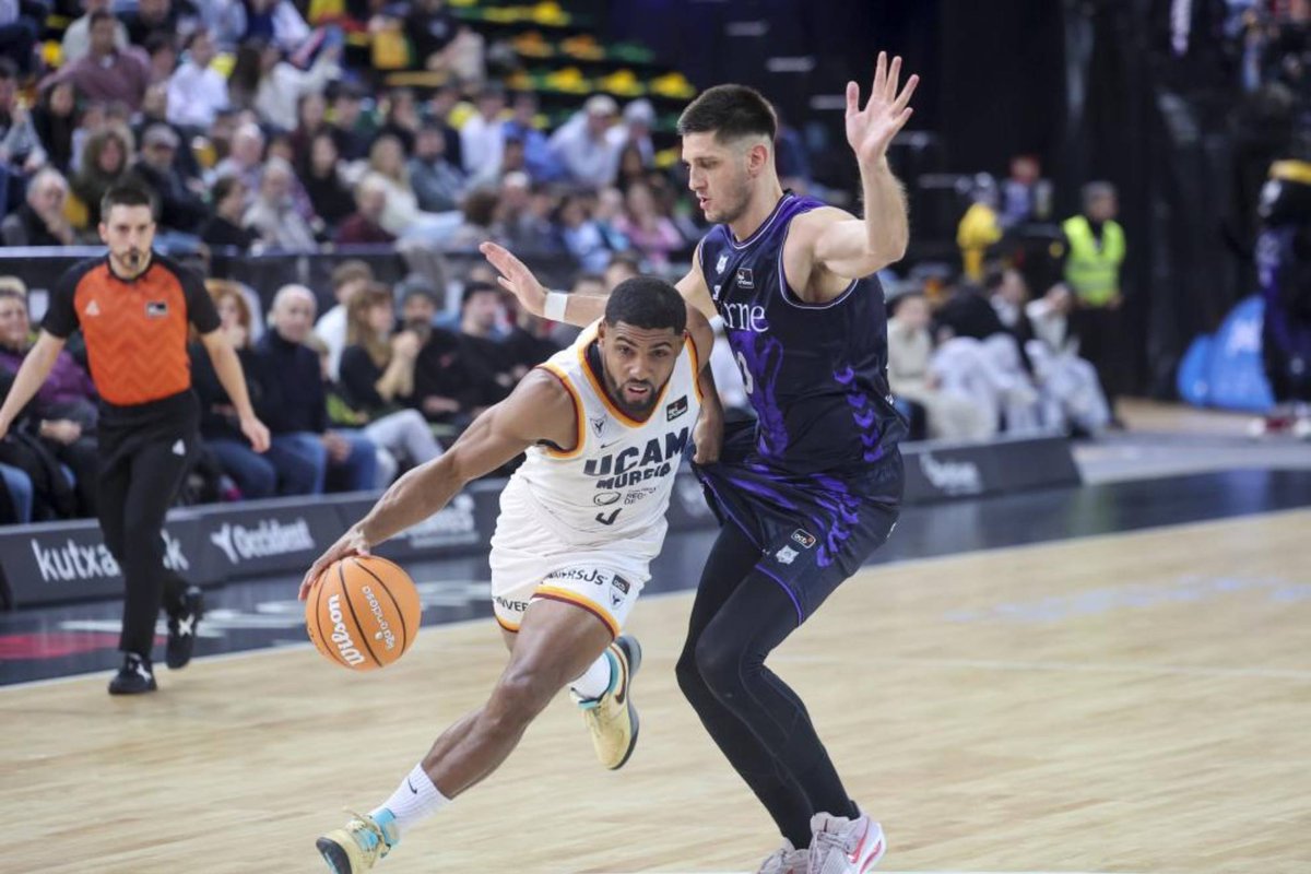 Frey, Jaworski y Bagayoko permiten al <a href="/bilbaobasket/">Surne Bilbao 😎</a>  someter al <a href="/UCAMMurcia/">UCAM Murcia</a> y soñar con la Copa marca.com/baloncesto/acb…