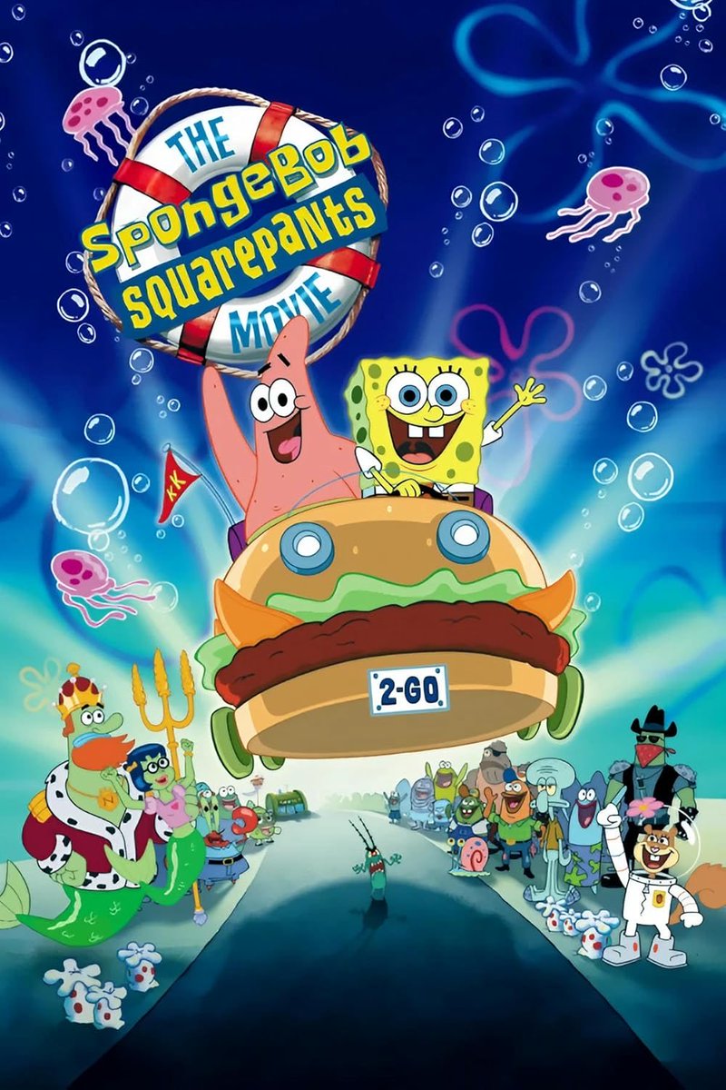 Thoughts on The SpongeBob SquarePants Movie (2004): A confident epic of remarkable comedic proportions sourcing from a goofy, yet Odyssey-esque premise. Fantastic voice-work, accessible humor, and well-inspired, this is easily the best animated TV-to-film adaptation ever. (4.5/5)