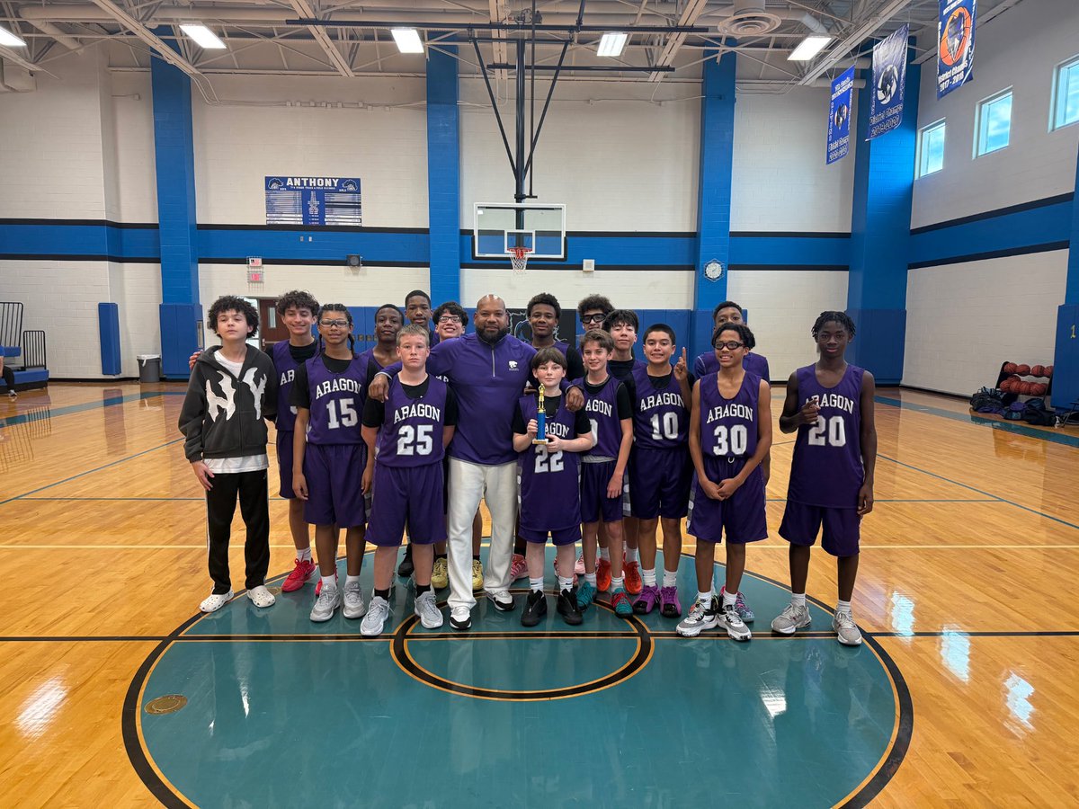 AragonMS_Sports's tweet photo. Congratulations to our 7B girls & 8B boys both Consolation winners in the CFISD B-team Blue Bracket tournaments! ππ
#futurelobos #WildcatExcellence #basketballseason #CFISDSpirit #WaytogoWildcats
@CFISDAthletics @AragonWildcats https://t.co/GJYFi5adYu