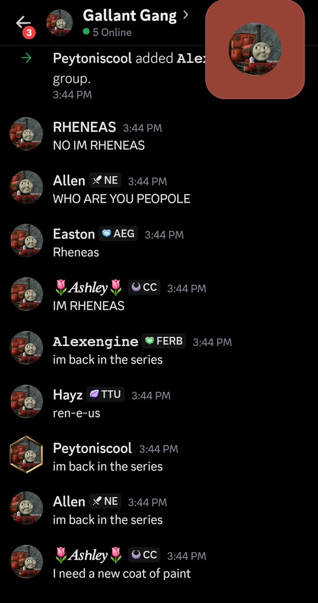 trainfanjames13's tweet image. Rheneas is the main character