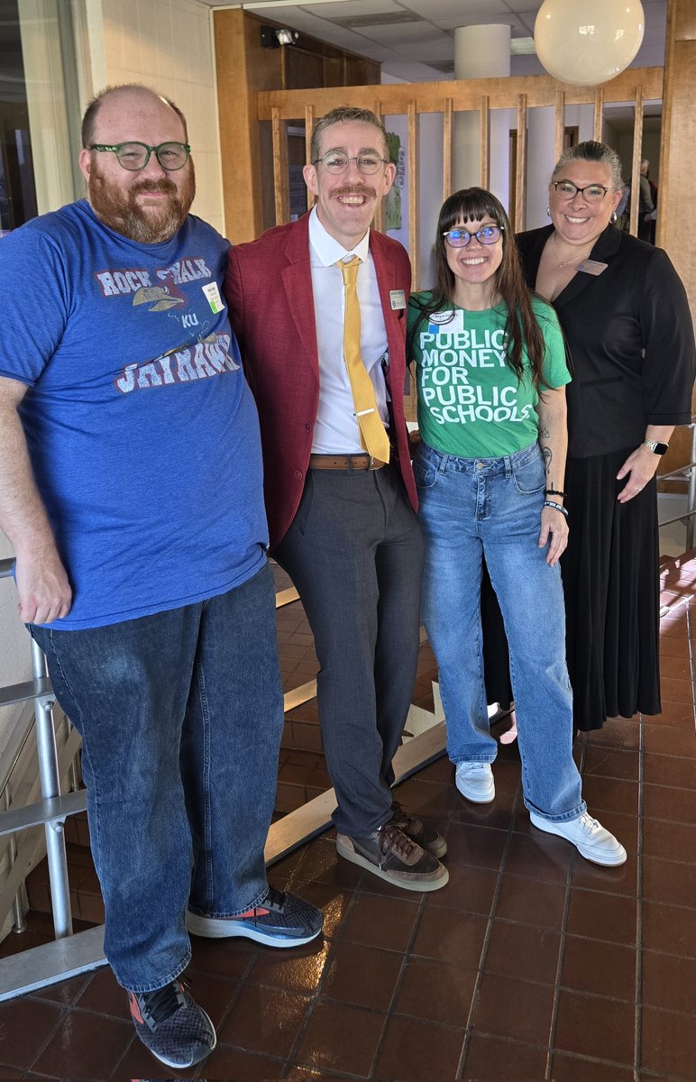 OlatheNEA's tweet photo. These Olathe NEA members spent today sharpening their skills at KNEA Advocacy Day 💪 With the leg session beginning this week, it’s critical that lawmakers hear from educators. What happens in Topeka shapes classrooms across Kansas—including ours. https://t.co/qb1Tse1tuy