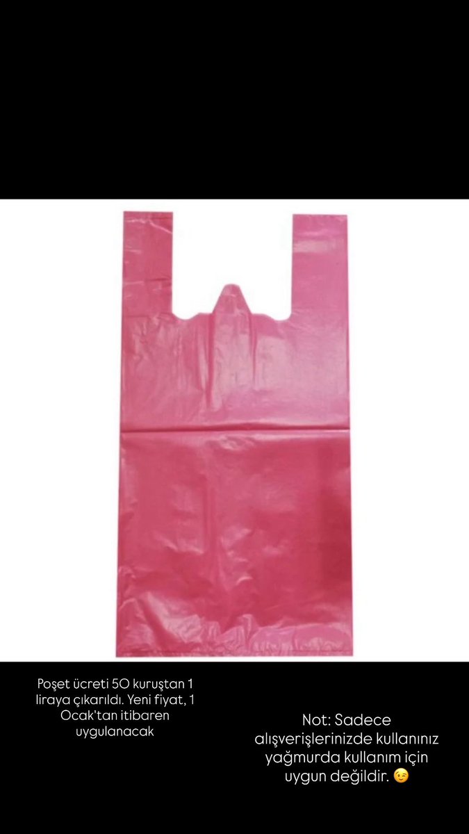 Yağmurluk niyetine kullanmayınız.