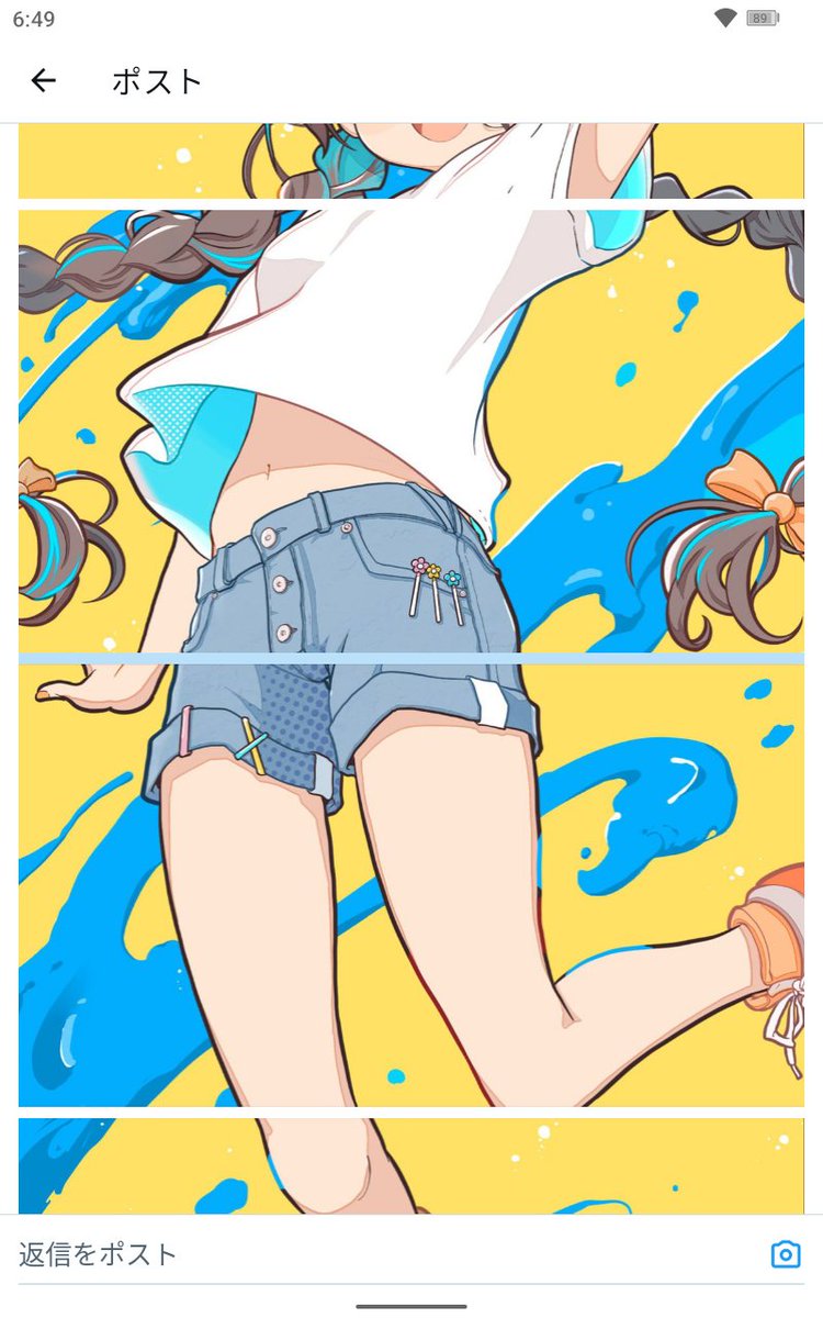 <a href="/quinoko793/">七草きのこ / コミティア155 R09a</a> Androidタブレットは少しずれちゃう。
けど、概ねOK！可愛いですね。