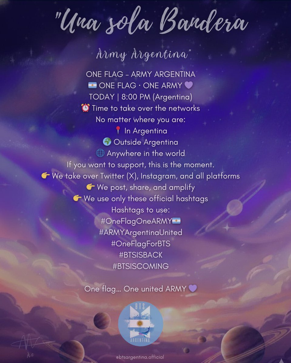 BTS ARGENTINA tweet media