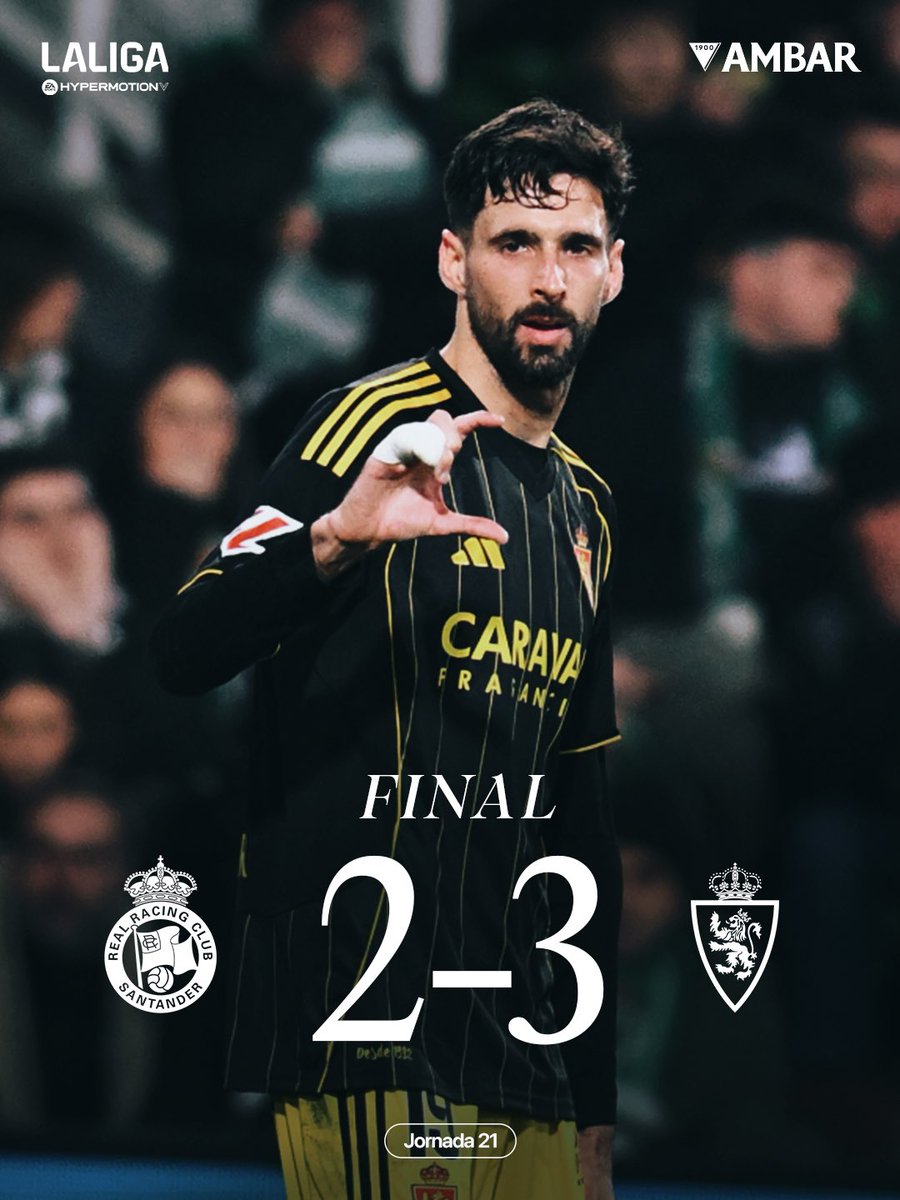 RealZaragoza's tweet image. 🔚 𝑭𝑰𝑰𝑰𝑰𝑵𝑨𝑨𝑨𝑨𝑨𝑨𝑳

Tremenda victoria y grandísimo esfuerzo de todo el equipo 

🔥 𝑽𝑨𝑨𝑨𝑨𝑨𝑴𝑶𝑶𝑶𝑶𝑺 🔥

#RacingRealZaragoza