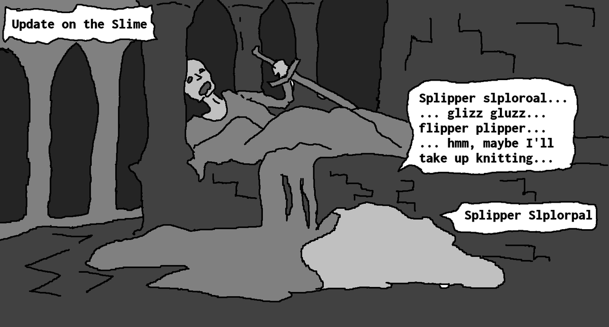 PenseesofPascal's tweet image. Gothic Comic.