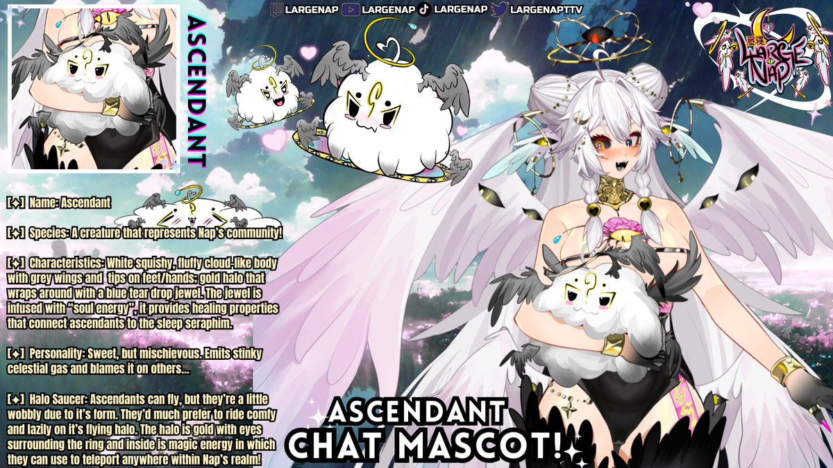 LARGENAP 昼寝 👁️🪽TTV | Sleep Seraphim tweet media