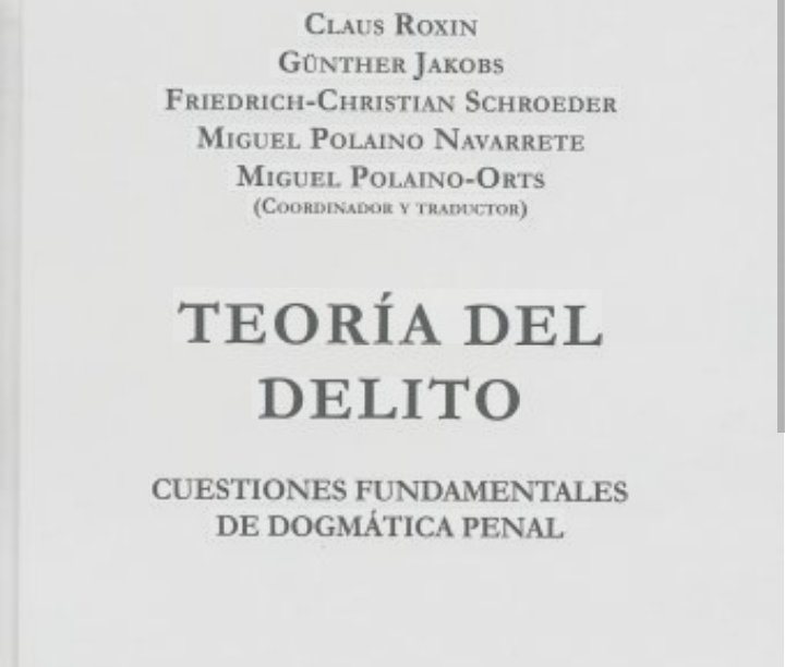 MatiasGarceteP's tweet image. #Sábadosdedogmática A continuación les planteo una tesis sobre los presupuestos normativos de la imputación objetiva. @GermanPabonG
@JuanGCoronado:
1.-La imputación objetiva ha sido descrita como un “fantasma que vaga en los tipos”. No es una metáfora científica, pero sí exacta.